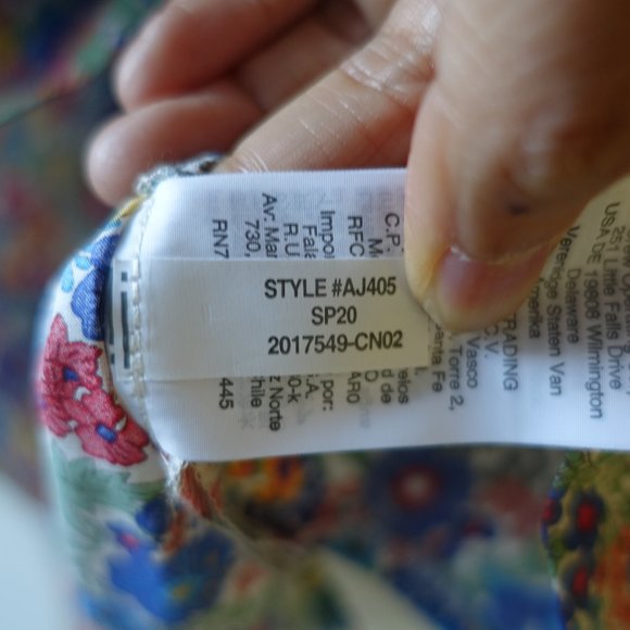 J.Crew Cotton popover top in Liberty Margaret Annie floral print XS 0 2 - Picture 12 of 16